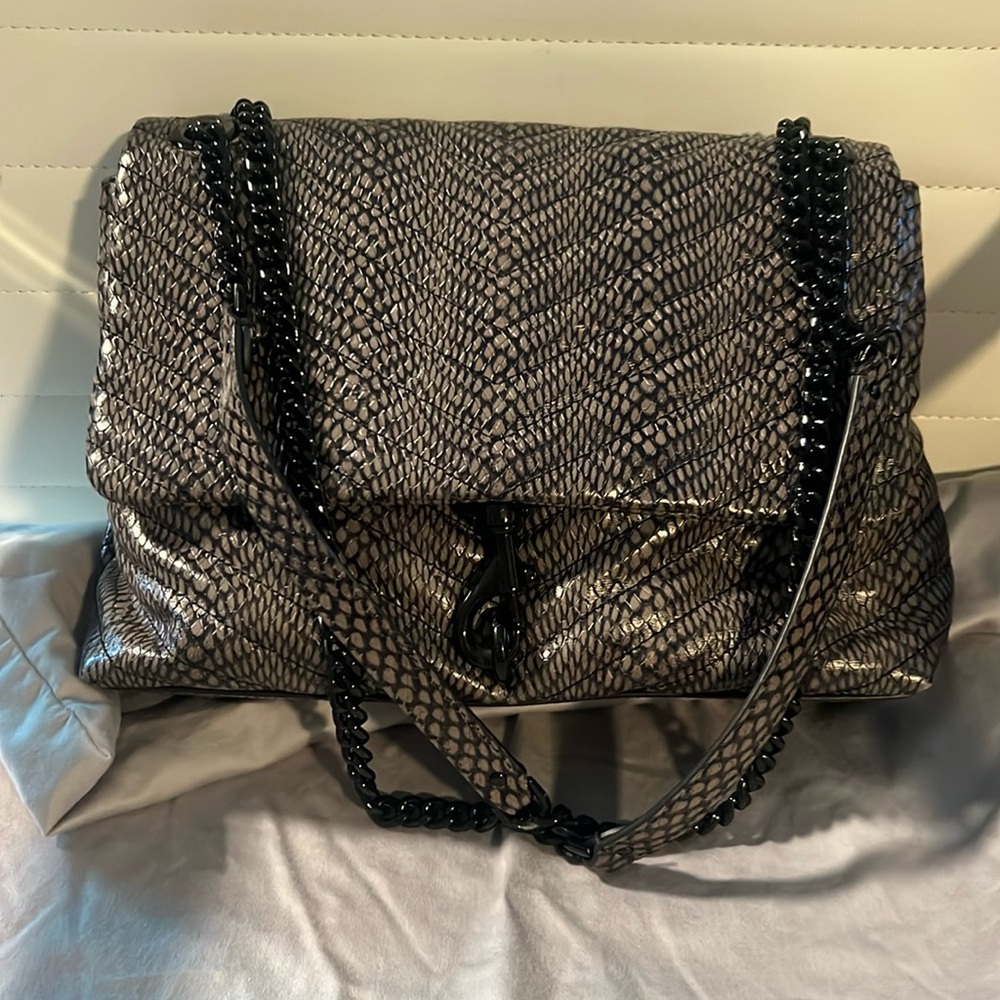 Rebecca Minkoff Edie Flap Shoulder Bag- mint condition rare color
